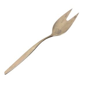 Gustav Stainless | Sweden Cold Meat Fork Mid Century Modern Serving Piece 9.75"